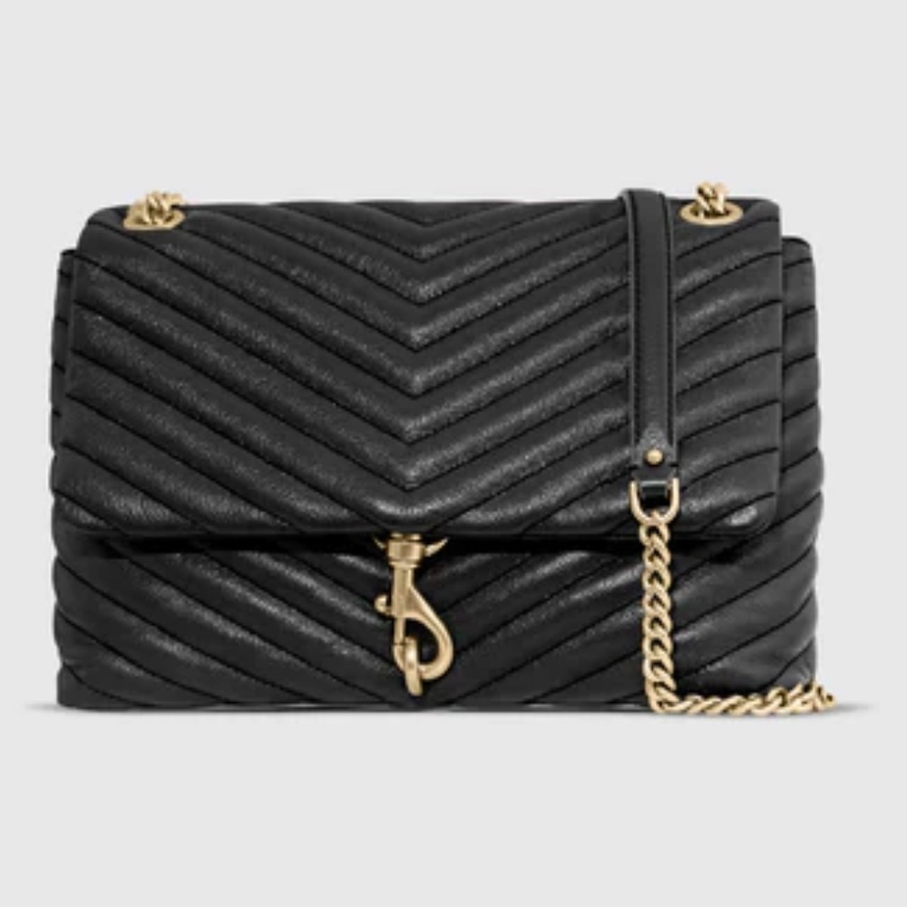 Black shoulder bag